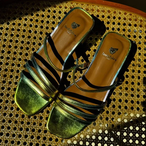 Bobbies Sonja Mules in Acid Rainbow size 37 - Picture 6 of 12